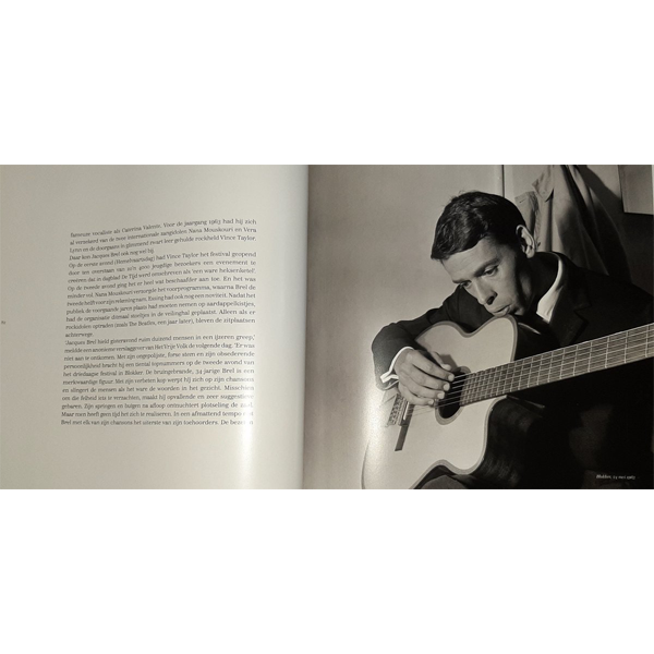 Jacques 'Brel in Nederland' (boek+10"+cd+dvd's) - Afbeelding 2