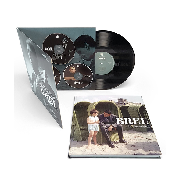 Jacques 'Brel in Nederland' (boek+10"+cd+dvd's) - Afbeelding 4