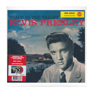 Elvis Presley - Peace in the Valley (single) Limited Coloured (red)