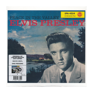 Elvis Presley - Peace in the Valley (single) Limited Coloured (white)