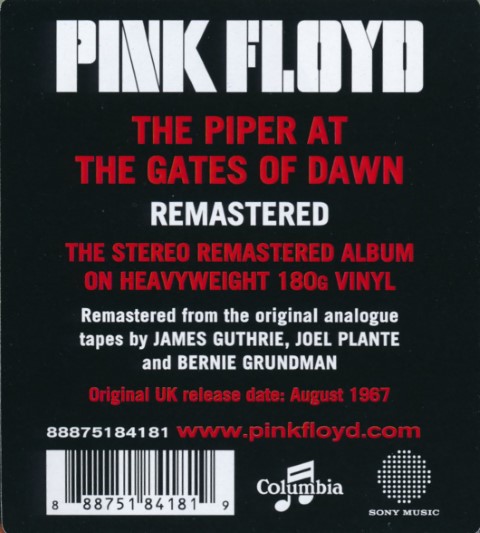 Pink Floyd - The Piper at the Gates of Dawn (lp) Remastered - Afbeelding 2