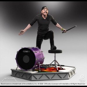 Metallica Rock Iconz Statue Lars Ulrich Limited Edition KnuckleBonz