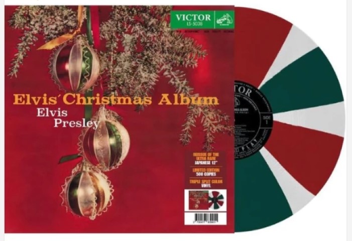 Elvis Presley - Elvis' Christmas Album (Japan) (10" vinyl) - Coloured vinyl *Pre-order* - Afbeelding 2