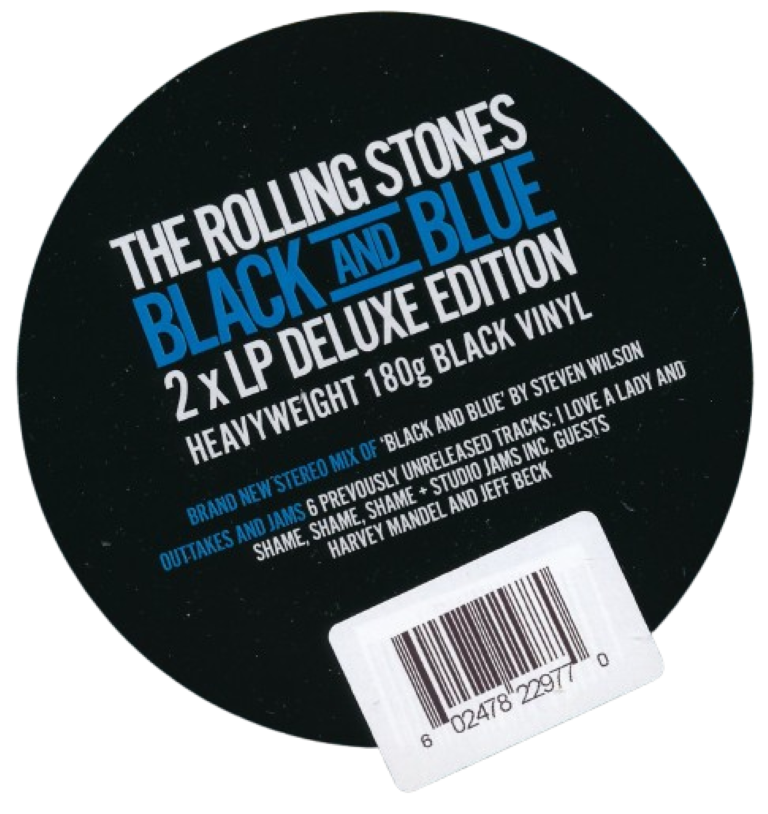 Rolling Stones - Black And Blue DeLuxe Edition (2LP) zwart vinyl - Afbeelding 3