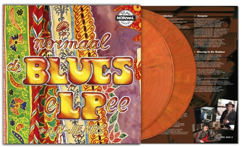 Normaal - De Blues Elpee + 4 N-Je Nrs (50 Jaar Normaal) (2LP) Limited/coloured (voodoo) *Pre-order* - Afbeelding 2