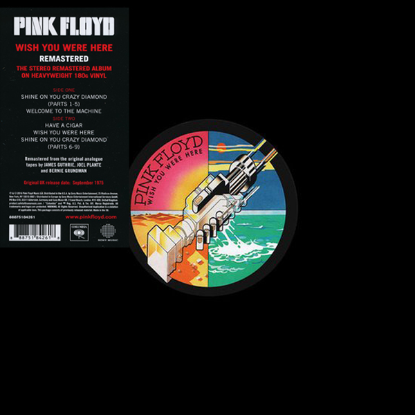 Pink Floyd - Wish You Were Here (LP) Remastered