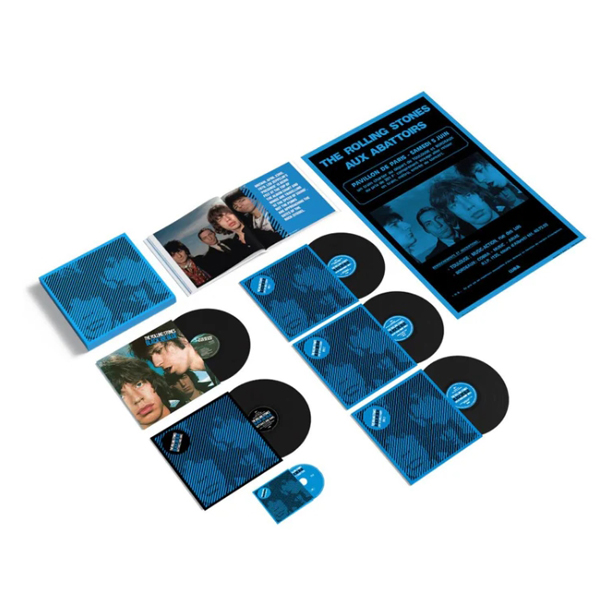 Rolling Stones - Black And Blue DeLuxe Boxset (5LP+Blu-ray) Coloured (black/blue marbled) - Afbeelding 2