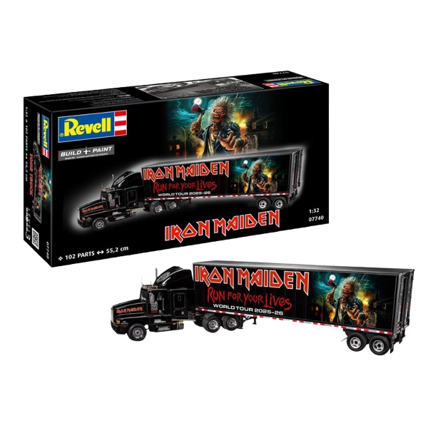 Iron Maiden Model Kit Tour Truck (50th Anniversary) Revell