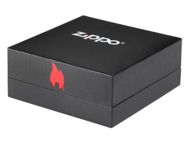 Zippo Steel Braided Leather Bracelet/Armband 22cm - Afbeelding 3