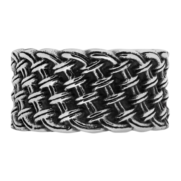Zippo Classic Braided Ring RVS (maat 58) - Afbeelding 2