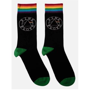 Sokken nr. 302 Pink Floyd Circle Logo - maat 40-45 - Zwart