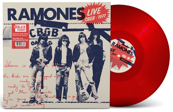 Ramones - Live At CBGB, 1977 RSD/Black Friday (lp) - Afbeelding 2