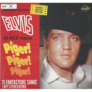 Elvis Presley - Piger! Piger! Piger! (LP) Limited/Coloured (Yellow)