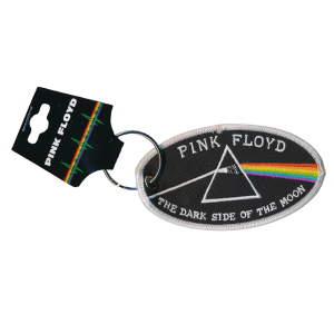 Pink Floyd - Dark Side of the Moon  sleutelhanger witte border