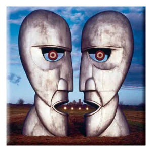 Pink Floyd - Division Bell Metal Heads - Koelkast magneet 16