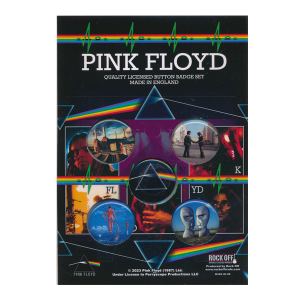 Pink Floyd - Album Covers 5 buttons