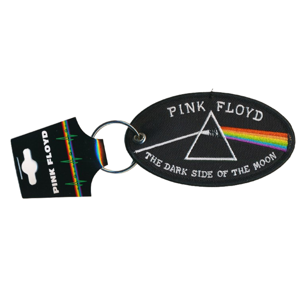Pink Floyd - Dark Side of the Moon sleutelhanger zwarte border