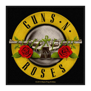 Guns 'n' Roses - Bullet Logo Opnaaiembleem (patch)