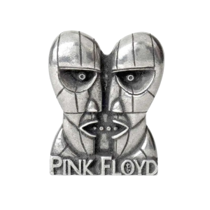 Pin Alchemy Pink Floyd - Division Bell Heads - Zilverkleurig (nr.1)