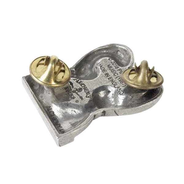 Pin Alchemy Pink Floyd - Division Bell Heads - Zilverkleurig (nr.1) - Afbeelding 2