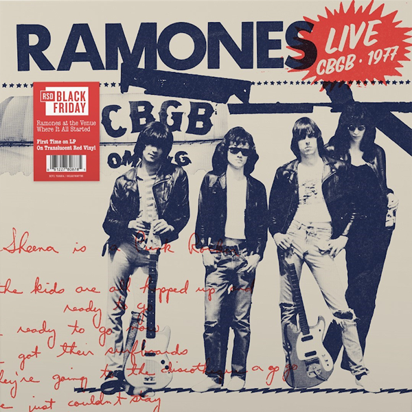 Ramones - Live At CBGB, 1977 RSD/Black Friday (lp)
