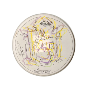 Drumvel (7) beschilderd en gesigneerd door Cesar Zuiderwijk