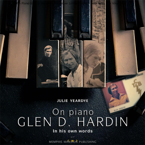 Elvis On Piano van Glen D. Hardin Limited Edition (Engelstalig boek + single) Coloured (pink)