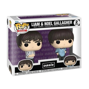 Oasis POP! Rocks Funko Vinyl Figures 2-Pack Liam & Noel Gallagher