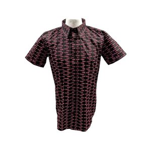 Pink Floyd - Courier Pattern Shirt - Zwart