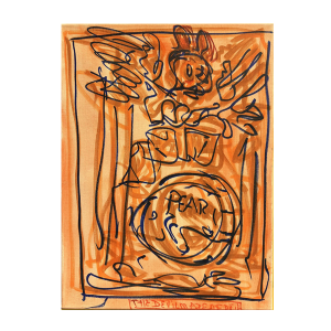 Schilderij (15) getekend door Cesar Zuiderwijk