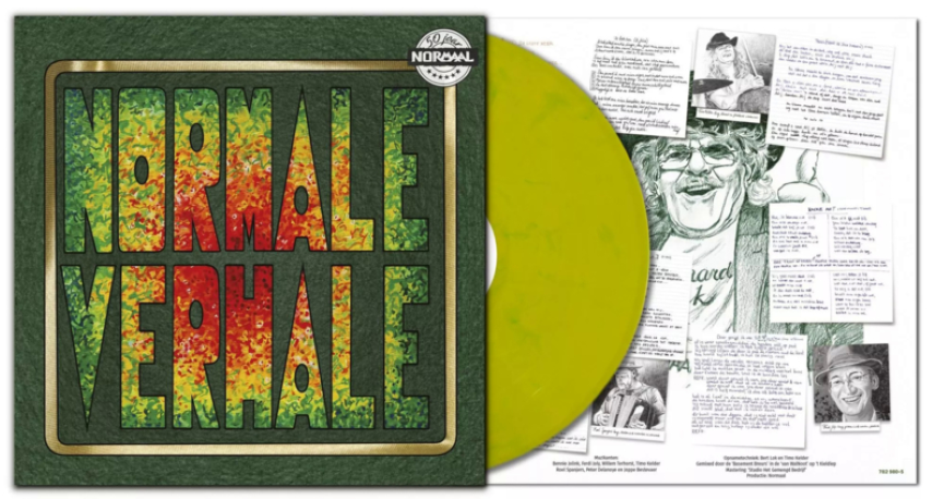 Normaal - Normale Verhale (50 Jaar Normaal) (LP) Limited/Coloured (Psychedelic Green Vinyl) *Pre-order* - Afbeelding 2
