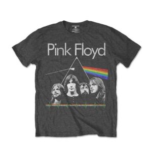 Pink Floyd - DSOTM Band & Pulse (t-shirt) grijs