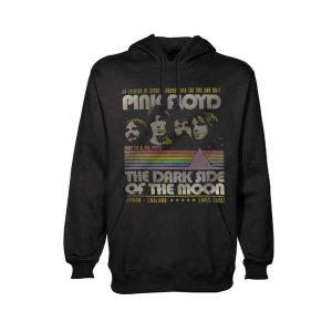 Pink Floyd - Dark Side Of The Moon Retro Stripes Hoodie/trui