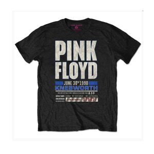 Pink Floyd - Knebworth '90 Blue (t-shirt) zwart