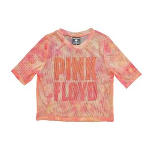 Pink Floyd - Stacked Logo Crop top - Roze (dames shirt)