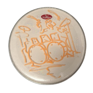 Drumvel (18) getekend door Cesar Zuiderwijk