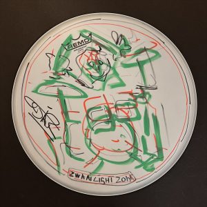 Drumvel (6) getekend door Cesar Zuiderwijk