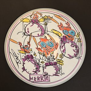 Drumvel (7) getekend door Cesar Zuiderwijk