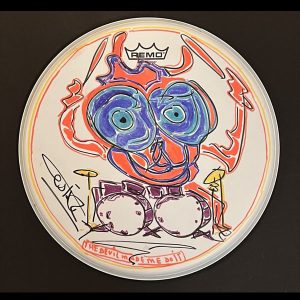 Drumvel (8) getekend door Cesar Zuiderwijk