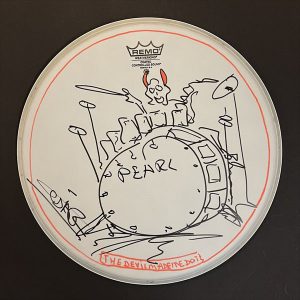 Drumvel (9) getekend door Cesar Zuiderwijk
