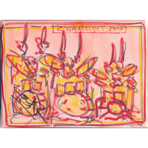 Schilderij (17) getekend door Cesar Zuiderwijk