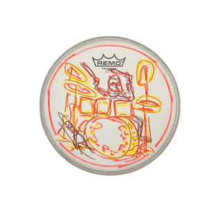 Drumvel (19) getekend door Cesar Zuiderwijk