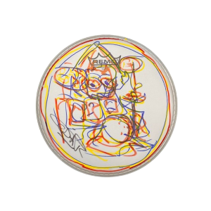 Drumvel (20) getekend door Cesar Zuiderwijk