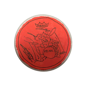 Drumvel (22) getekend door Cesar Zuiderwijk