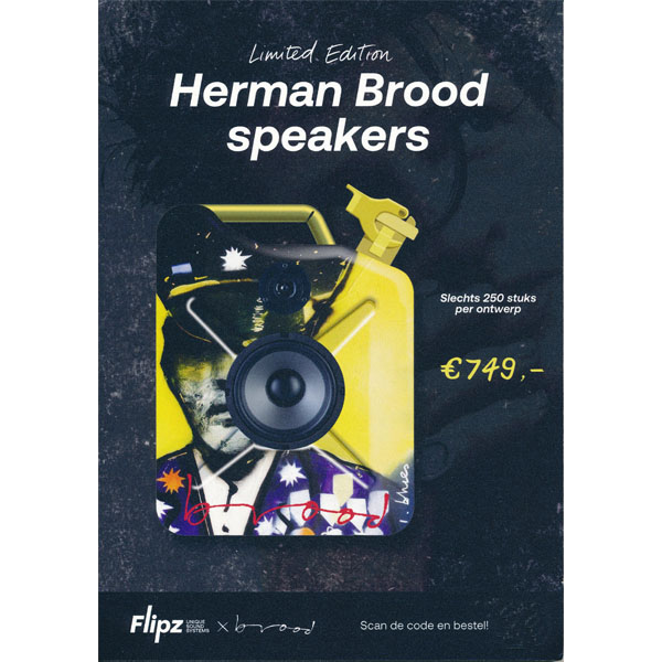 Herman Brood speaker Flipz (HB1)