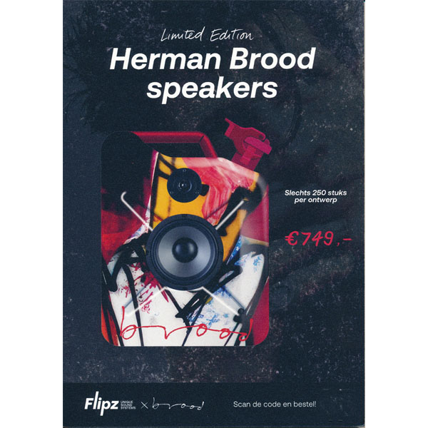 Herman Brood speaker Flipz (HB3)