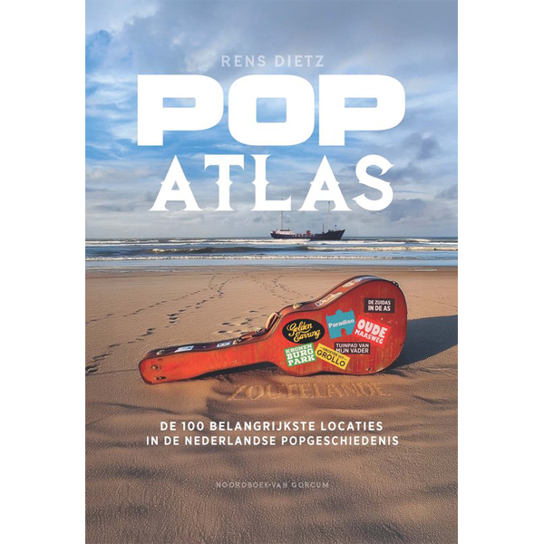 Popatlas De 100 belangrijkste locaties in de Nederlandse popmuziek - Rens Dietz (boek)