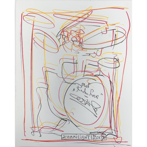 Schilderij (1) getekend door Cesar Zuiderwijk