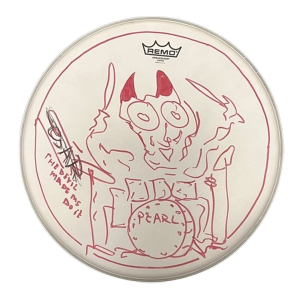 Drumvel (1) getekend door Cesar Zuiderwijk