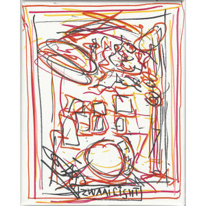 Schilderij (13) getekend door Cesar Zuiderwijk